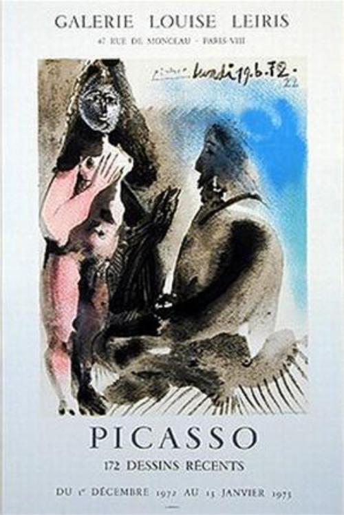 Picasso, Galerie Louise Leiris, 1972