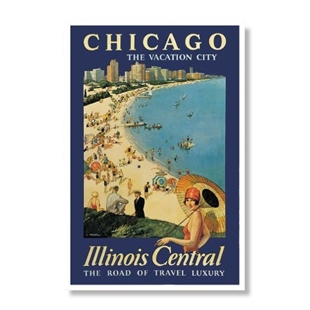 Chicago Vacation City I Notecard Set