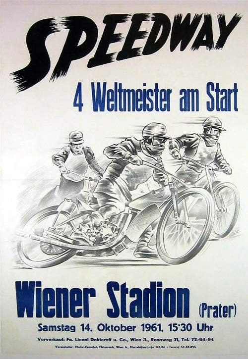 Anonymous, SPEEDWAY WIENER STADION, 1961