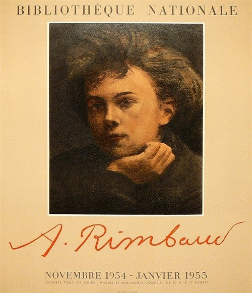 A. Rimbaud, 1954