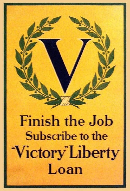 Anonymous, Victory Liberty Loan Finish the Job, 1918