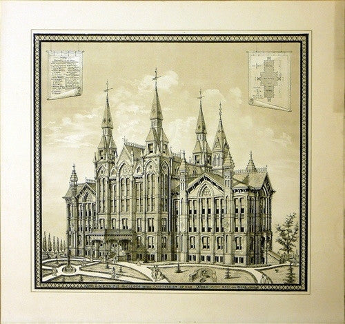 COLL & BEERS ARCH. - Scientific College Of The University Of The West, c.1890