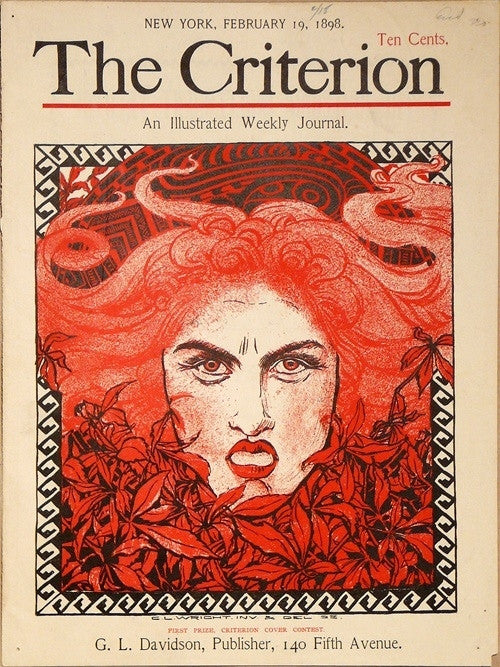 Wright - The Criterion ( original cover ), 1898