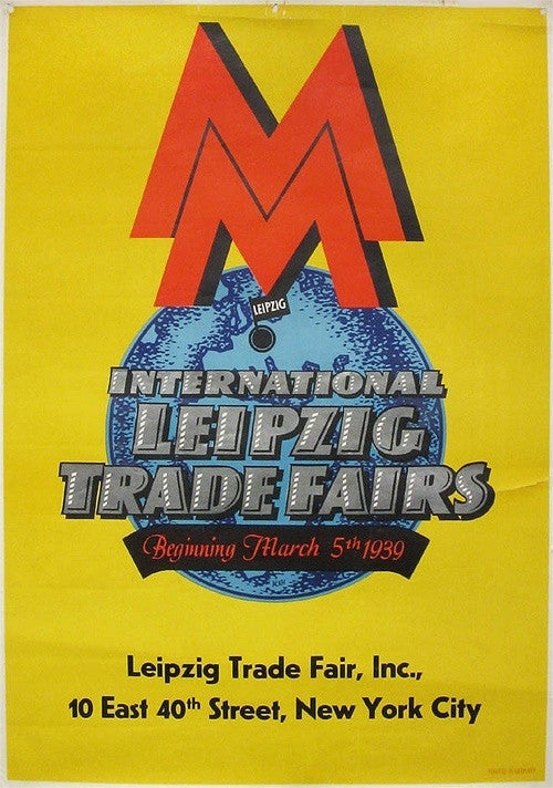 Koch, International Leipzig Trade Fairs, 1939