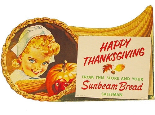 Segner, Little Miss Sunbeam - Happy Thanksgiving ( Cornucopia ), c. 1955