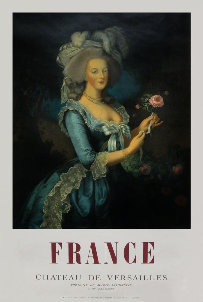 FRANCE-CHATEAU de VERSAILLES MARIE ANTOINETTE original poster