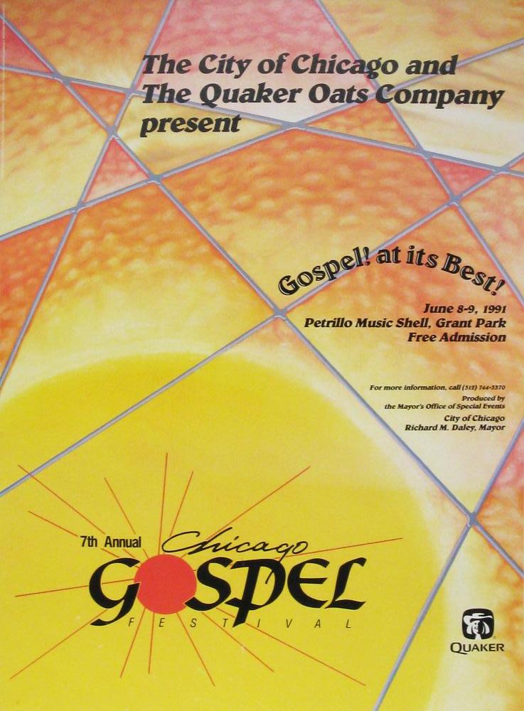 7TH ANNUAL CHICAGO GOSPEL FESTIVAL, 1991