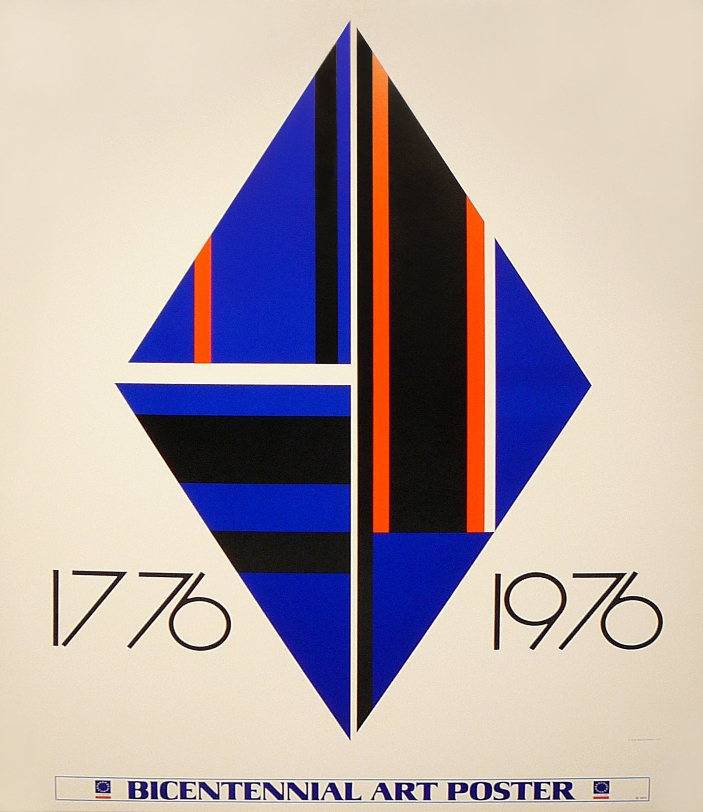 ILYA BOLOTOWSKY 1976 Bicentennial original poster