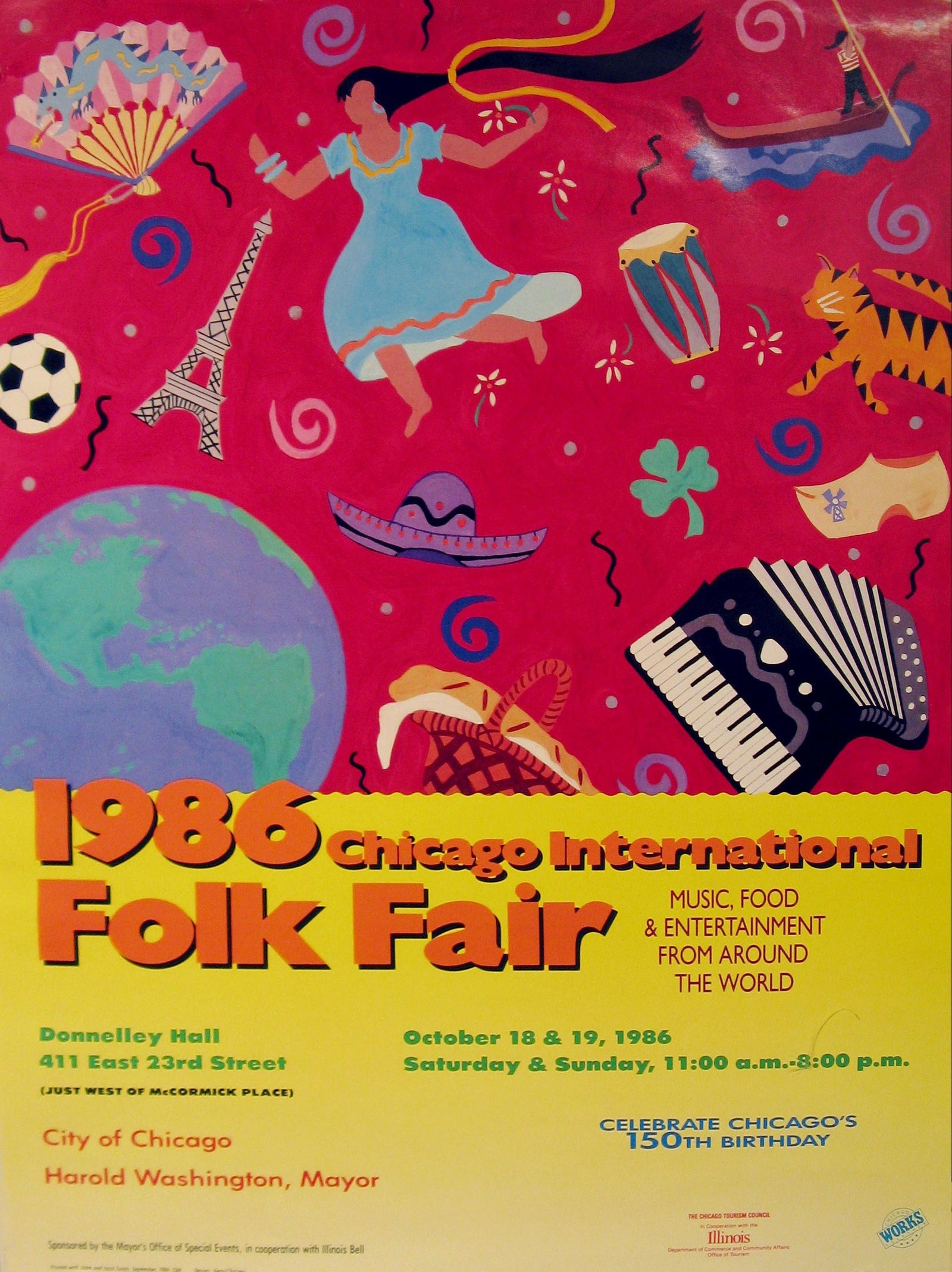 CHICAGO INTERNATIONAL FOLK FAIR, 1986