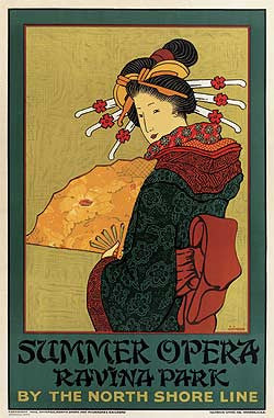 Arthur A. Johnson, Summer Opera by the North Shore Line