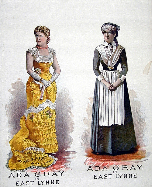 Carqueville, Ada Gray in East Lyane, c. 1890