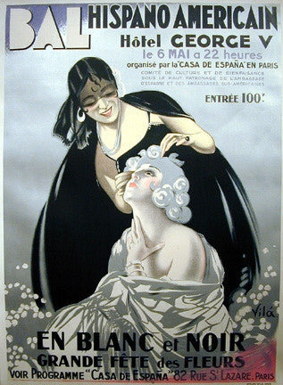 Vila, Bal Hispano Americain, c. 1920