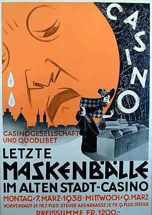 Mangold, Casino Maskenballe, 1938