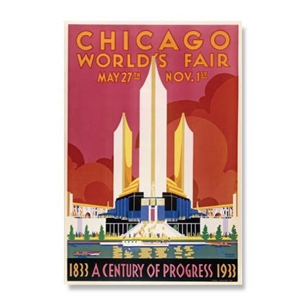 Chicago World's Fair - Pursell Notecard Set