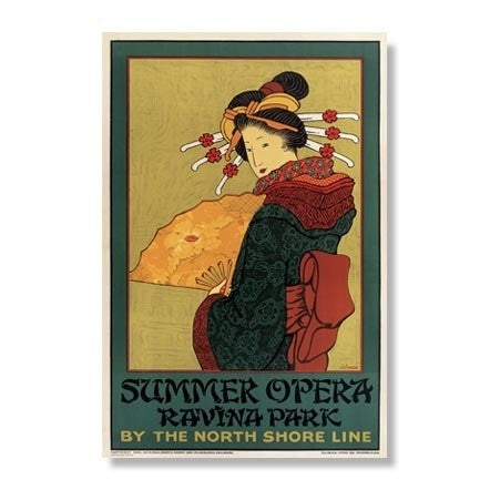 Summer Opera Ravinia Park Notecard Set