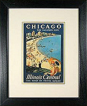 Chicago Vacation City - Matted 8x10