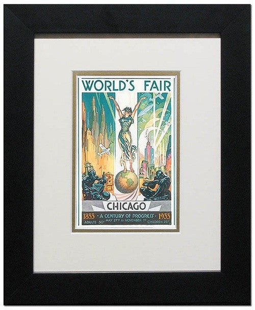 World's Fair Spirit Of Chicago - Matted 8x10