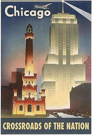 Anonymous, Chicago - Crossroads of the Nation - Numbered Limited Edition