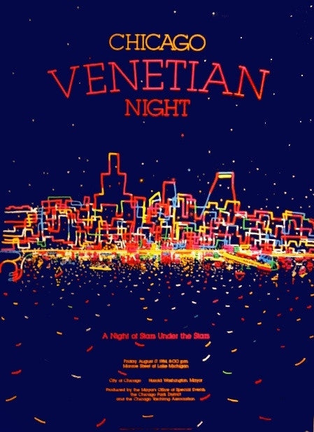 DeLeon, Chicago Venetian Night, 1984