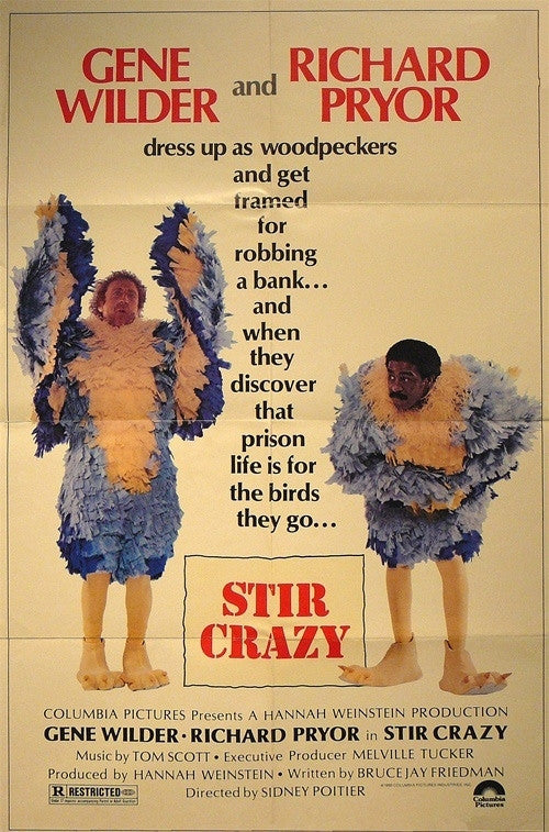 STIR CRAZY USオリジナル映画ポスター Stir Crazy, 1965 - Poster Plus