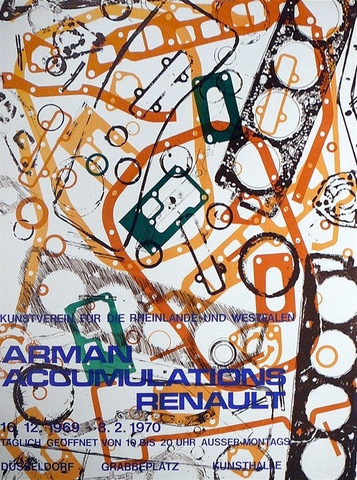 Arman - Accumulations Renault, c.1970