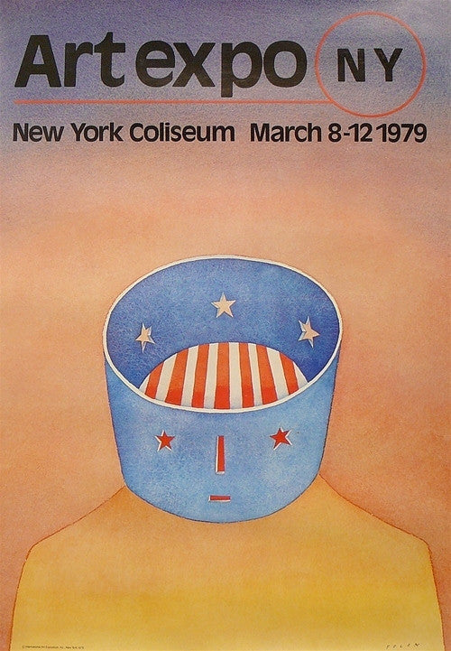 Folon, Art Expo NY, 1979