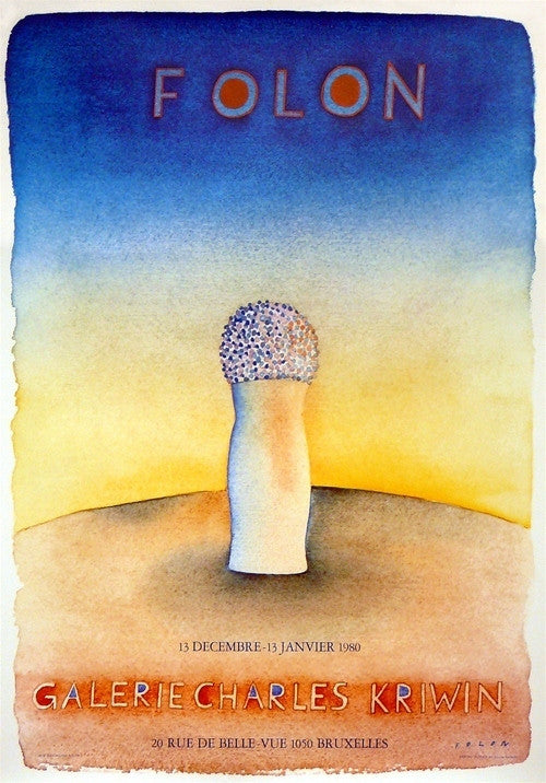 Folon, Jean-Michel, Galerie Charles Kriwin Bruxelles, c.1979