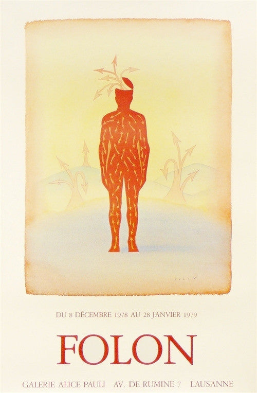Folon, Galerie Alice Pauli Lausanne, 1978