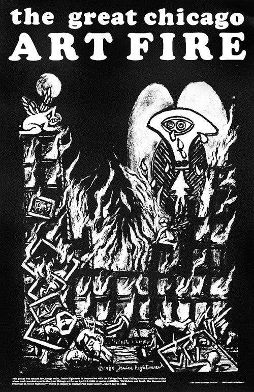 Hightower, Janice, Great Chicago Art Fire, c.1989