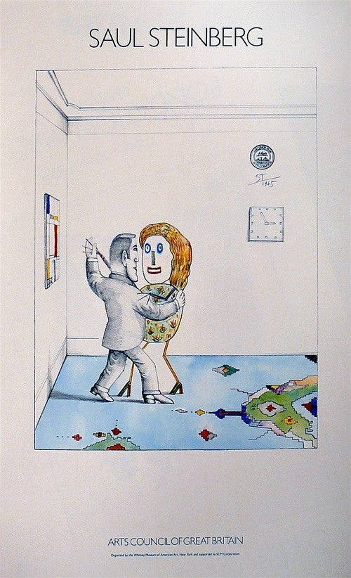Saul Steinberg, Arts Council of Great Britain, c.1980