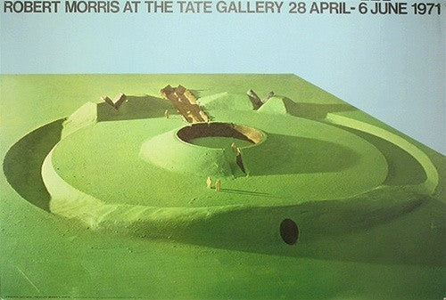 Robert Morris At The Tate Gallery, c.1971