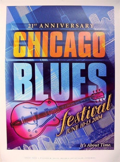 Chicago Blues Festival, June 6 – 9, 2024