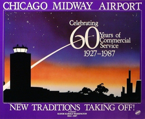 Anonymous, Chicago Midway Airport, 1987