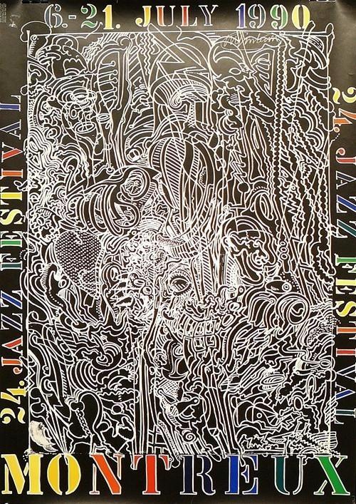 Luginbuhl, Montreux Jazz Festival, 1990 - Poster Plus