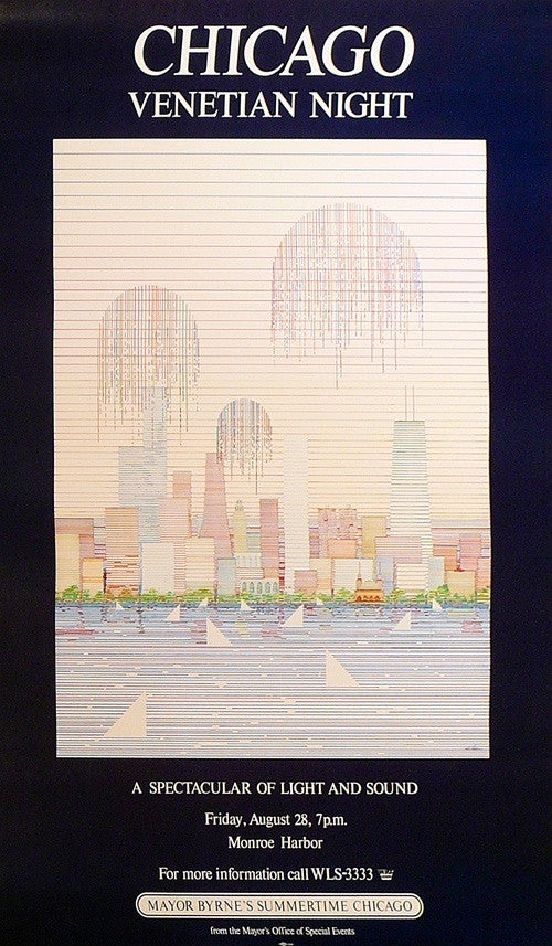 DeLeon, Chicago Venetian Night, 1981