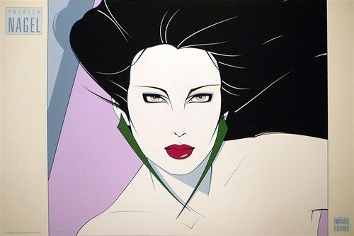 ナゲル Nagel Patrick Nagel 2枚セット ヴィンテージ 年代物 Nagel, CN-15, c. 1987 - Poster Plus