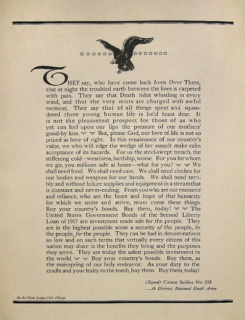 Anonymous, They Say, Who Have Come Back..., c.1918