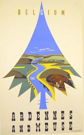 Conrad, Belgium Ardennes and Meuse, c.1950