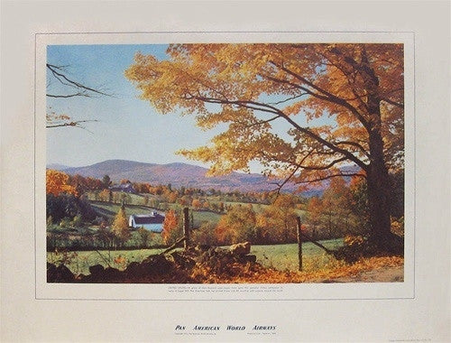 Anonymous, Pan Am World Airways - New England, 1953