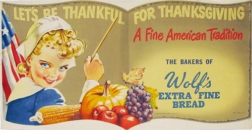 Segner, Little Miss Sunbeam - Let&#39;s Be Thankful For Thanksgiving, c. 1955