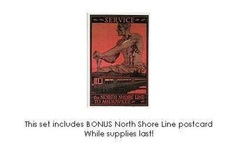 Chicago&#39;s North Shore Line Notecard Set Assortment #2