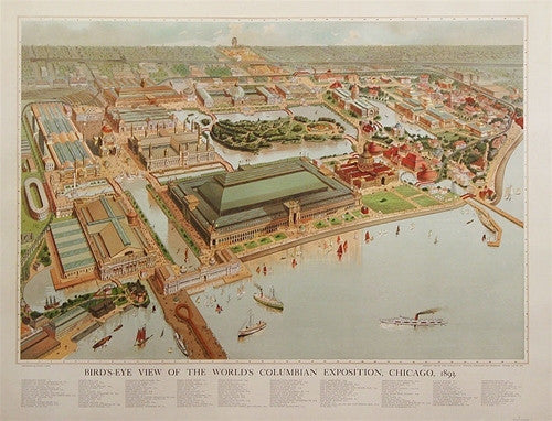 World&#39;s Columbian Exposition 1893 Chicago, 500-piece Jigsaw Puzzle