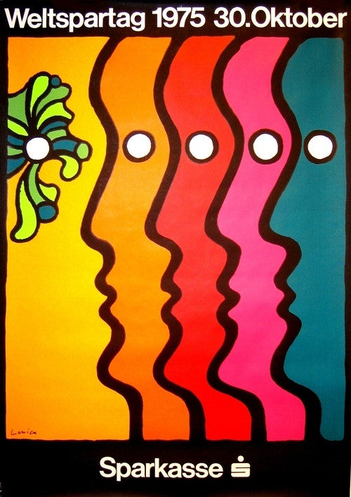 Lenica, Weltspartag Sparkasse - Large Format, c.1975