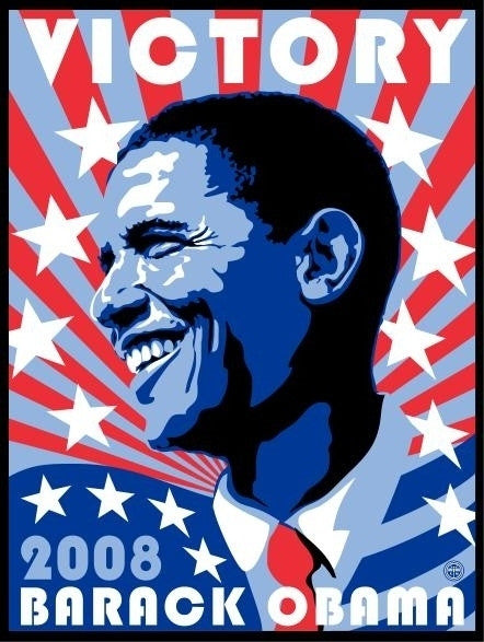 Morgan, Obama - Victory 2008