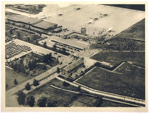 View of Amsterdam Schiphol Airport, ca. 1929