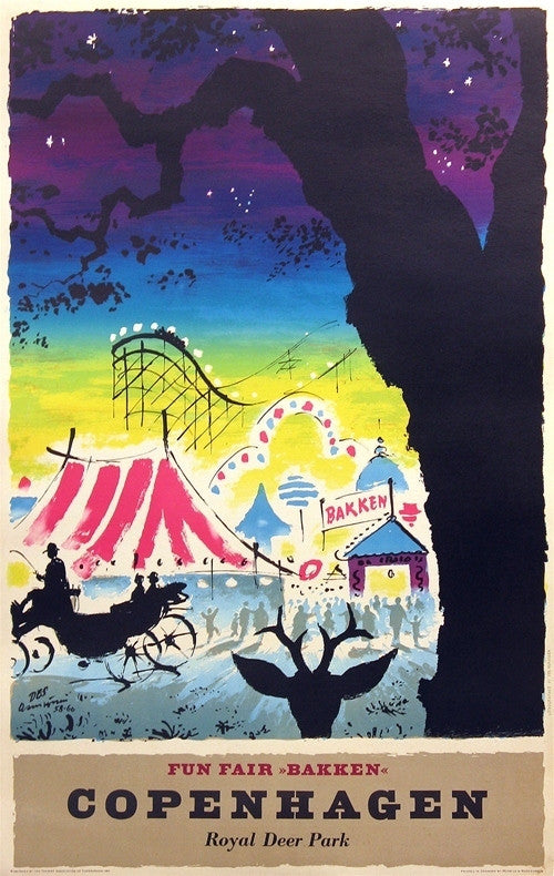 Copenhagen Royal Deer Park, ca. 1960