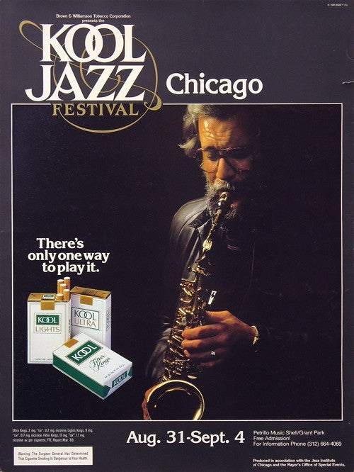 Chicago Kool Jazz Festival 4th Annual, 1983 - Poster Plus