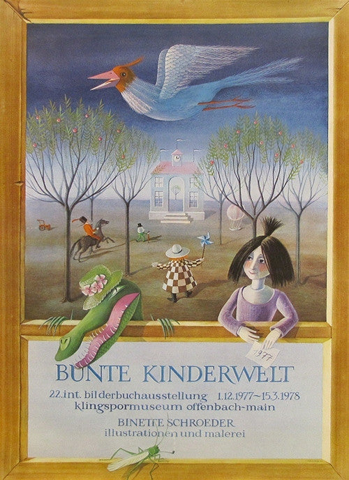 SCHROEDER, BUNTE KINDERWELT (COLORFUL CHILDREN'S WORLD), 1977