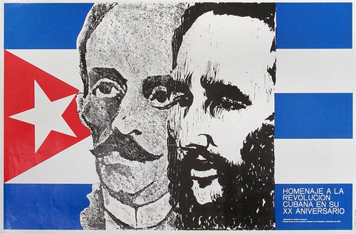 HOMENAJE A LA REVOLUCION CUBANA...XX ANIVERSARIO, CUBA 1979